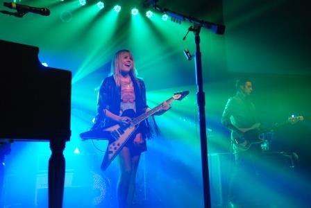 Grace Potter opened her October 14 show with "Medicine", a popular song from one of her previous albums. (Photo by Jeff Bengal, contributor)