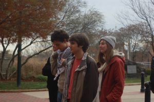 Members of the Asheville, NC chapter of the International Socialist Organization gathered to hear Jill Stein speak outside Asheville City Hall on Nov. 11, 2015.