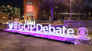 CBS hosted the GOP Debate at the Peace Center in Greenville, S.C. on Feb. 13, 2016. (c) Calla Hinton