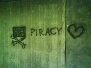 Piracy is a hot topic in Sweden. Photo by Tobias Vemmenby