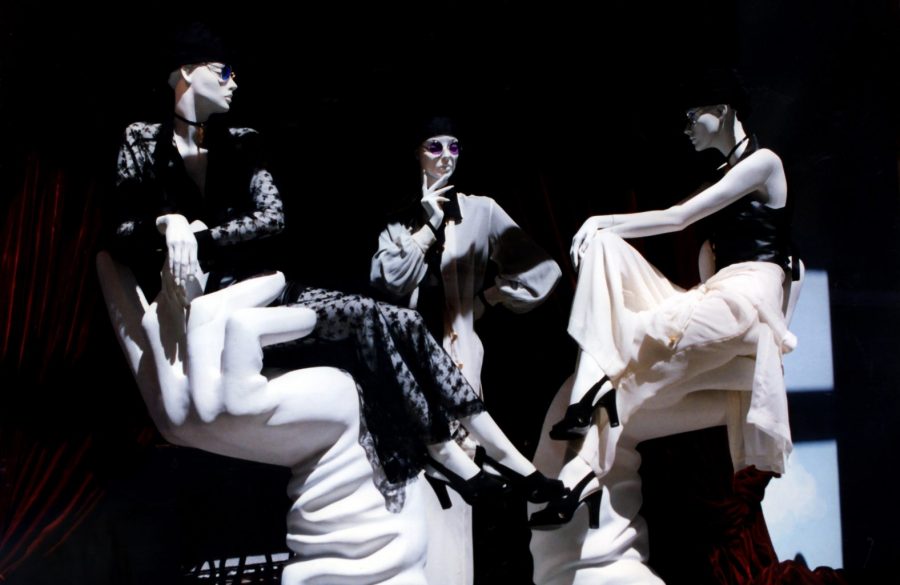 A high fashion film scan was created to showcase couture styles. Photo courtesy of Flickr user Professor Bop.
