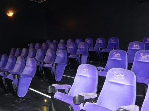 The first screening room at Grail Moviehouse. Photo by Sarah Forshey.