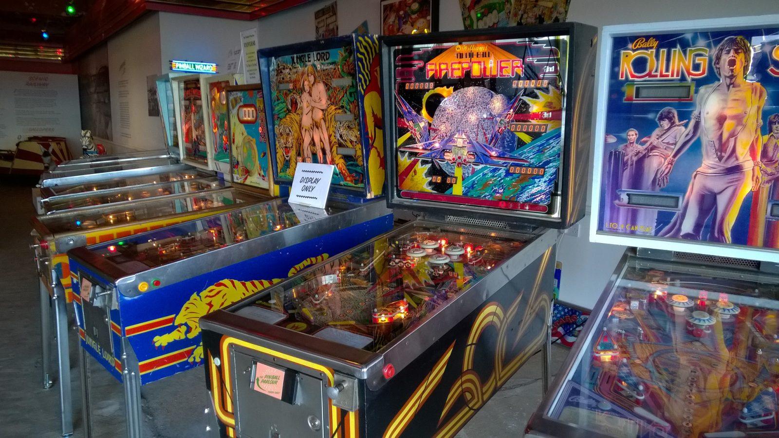 Pinball can be a fun game for all ages, and requires much hand-eye coordination. Photo courtesy of flickr user Sam Millen.