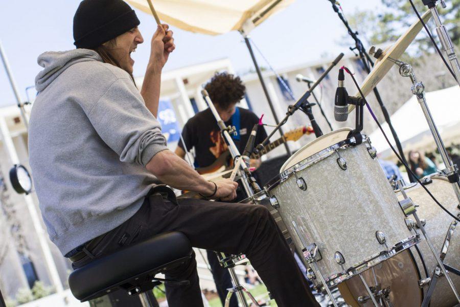 Drummer Joseph Esposito performs jazz-infused progressive rock with his band The Mouthbreathers. Photo by Bryce Alberghini