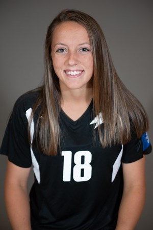 Courtney O'Malley was named the Big South Defensive Player of the Week. Photo courtesy of UNC Asheville 