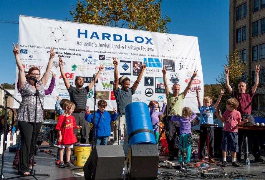 The Billy Jonas Band performs at HardLox Jewish Food and Heritage Festival in Asheville, NC.