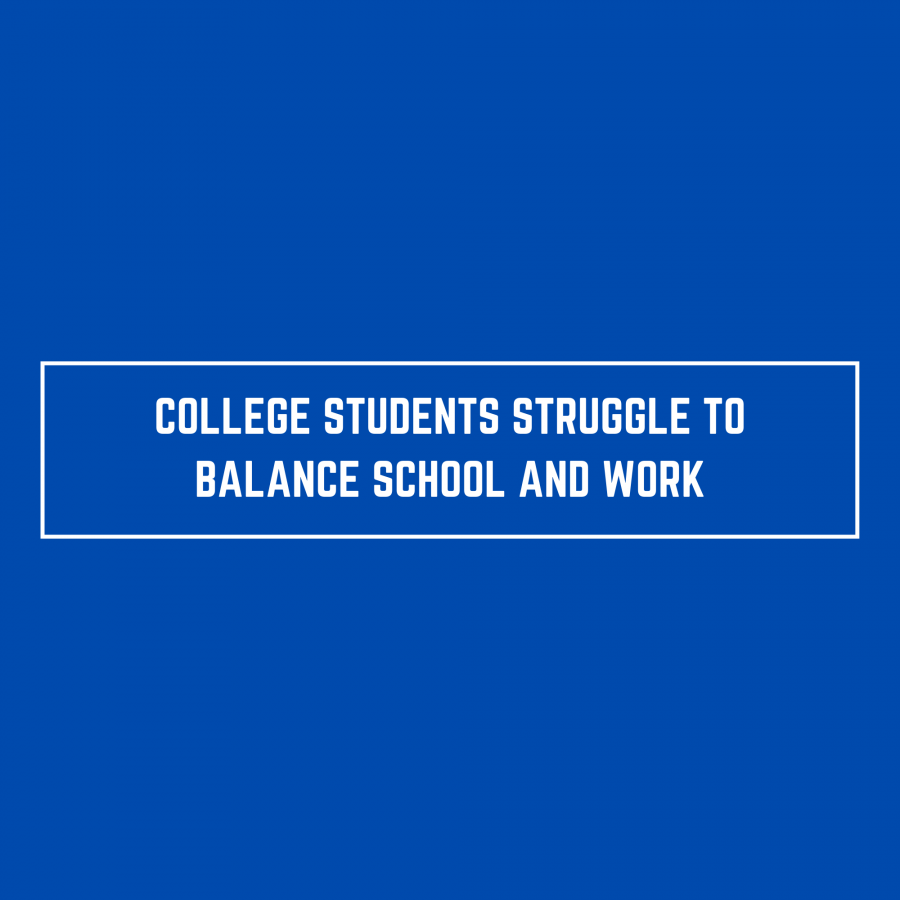 College students struggle to balance school and work
