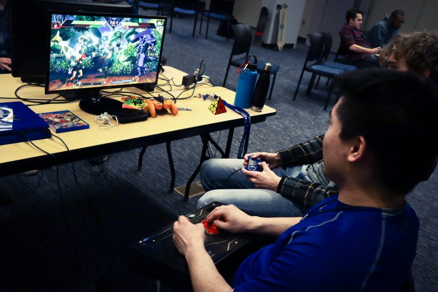 Photo by Ashton Van Dyke
Members of the Super Smash Bros. club show up with many different skill levels and controllers, but continuously bond over a shared passion.