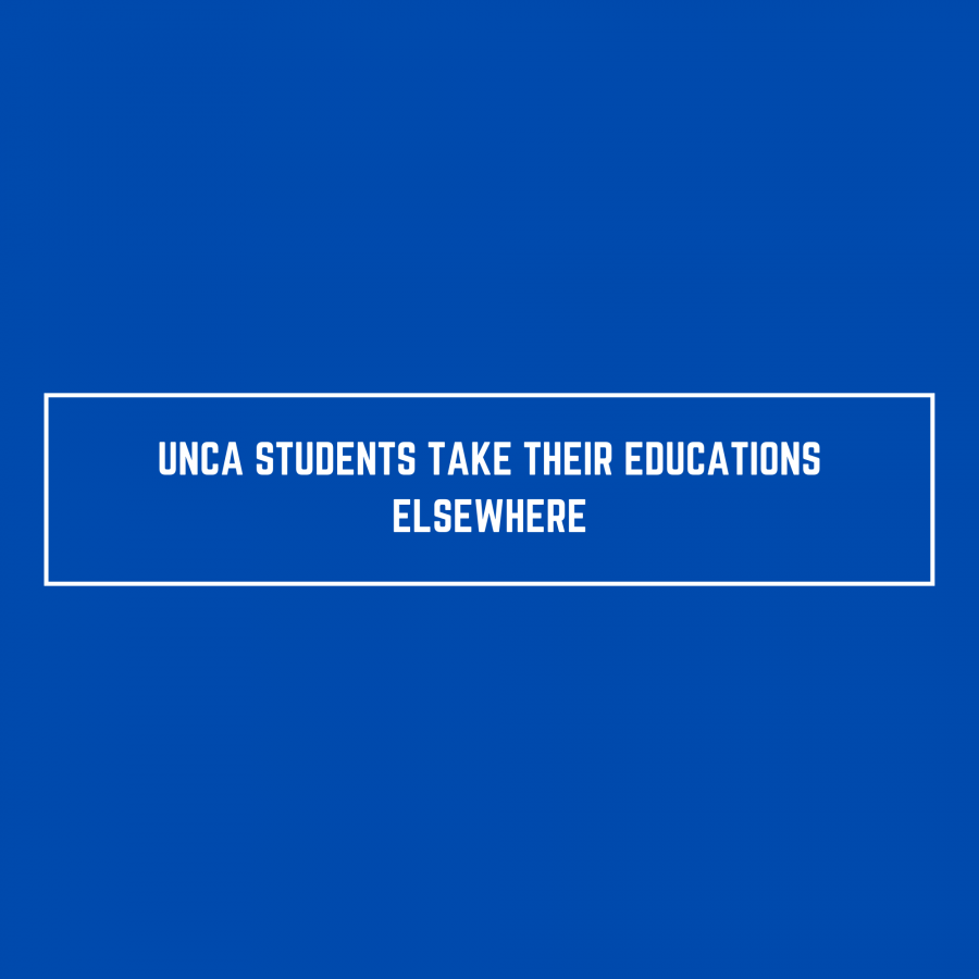 UNCA students take their educations elsewhere