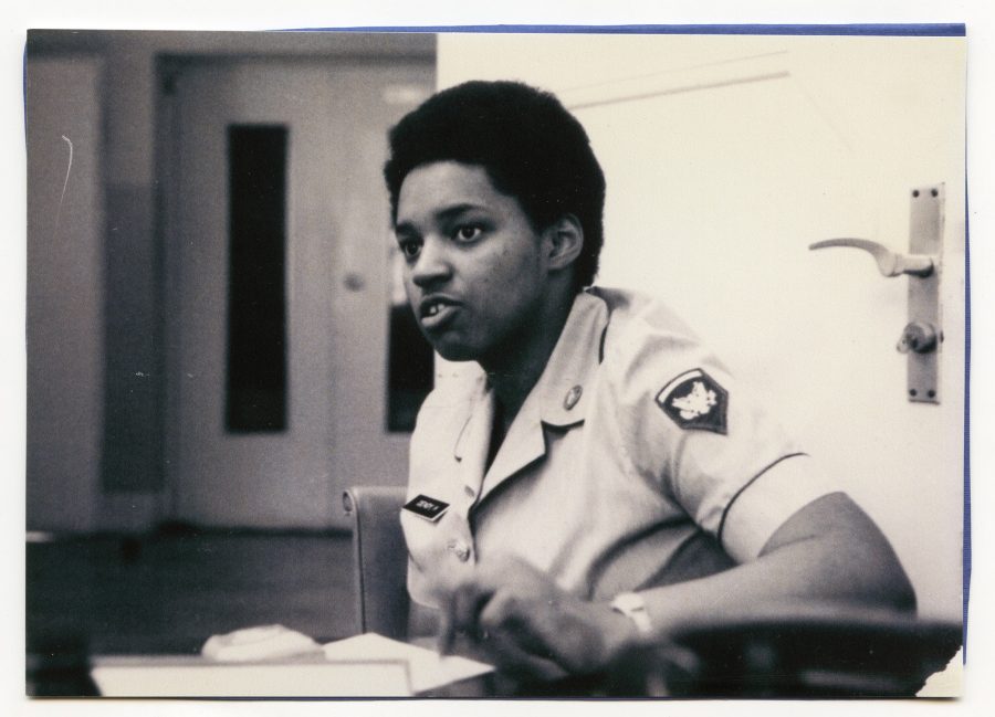 Cissy Dendy during her time at 5th General Hospital in Stuttgart, Germany.