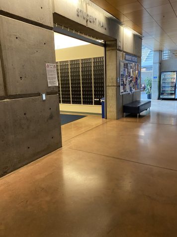 The Student mail center, open Monday through Friday 10 a.m. to 5 p.m. and
Saturdays noon through 4 p.m., takes and receives packages during its hours.