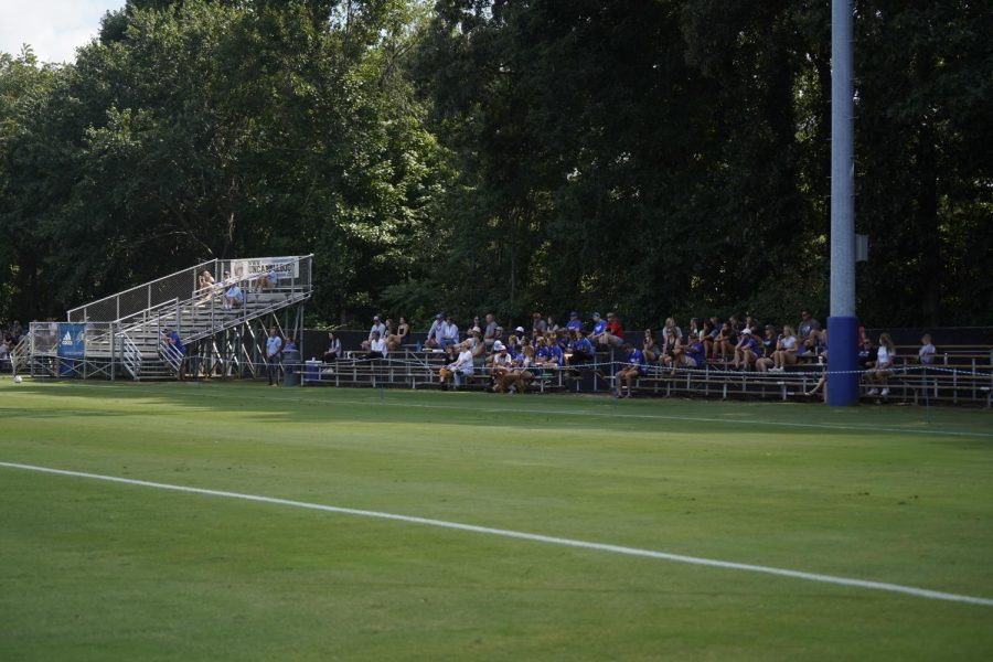Fans in attendance for Sundays Exhibition vs Carson-Newman
