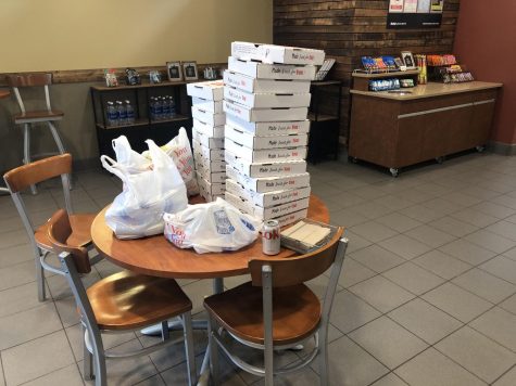 Spare meal swipes are used to purchase food for the homeless at Dunder. 