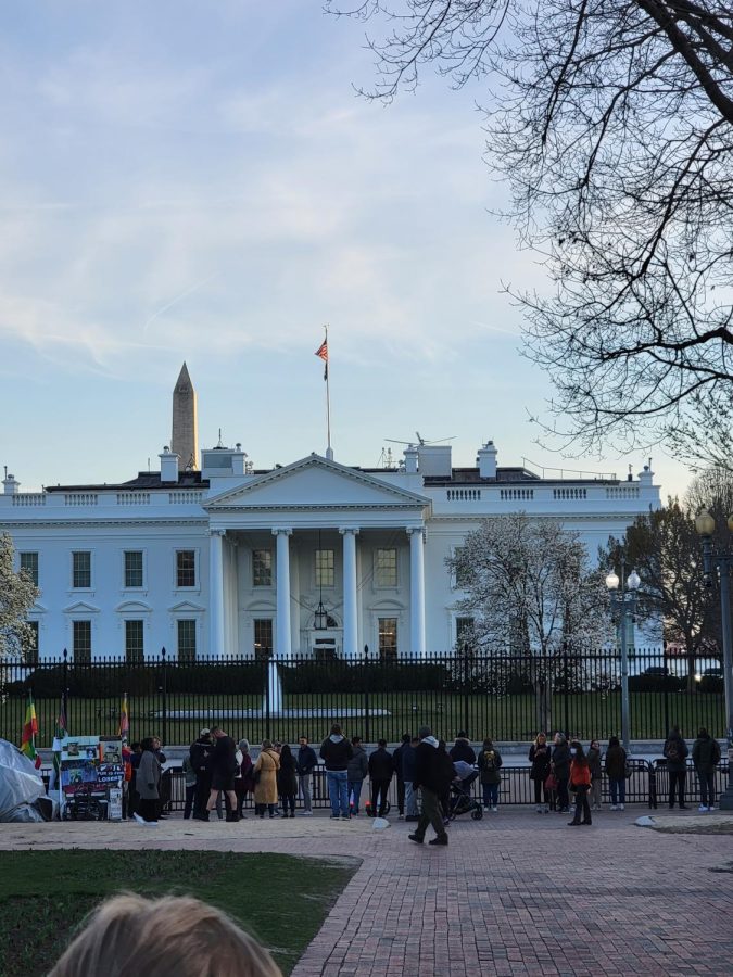 The north side of the White House