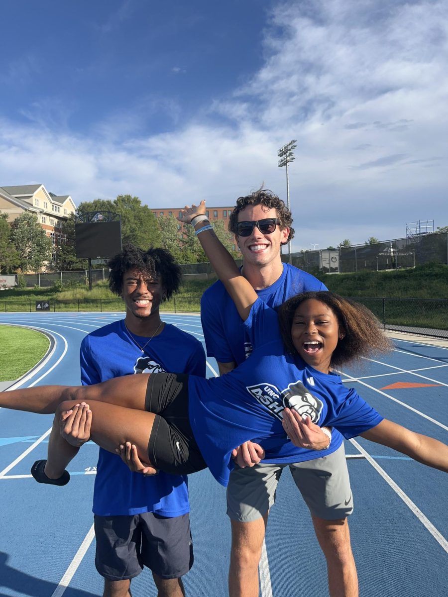Bryce James, Kieayla Williams & Max Smydra are UNC Asheville's new track and field transfers.