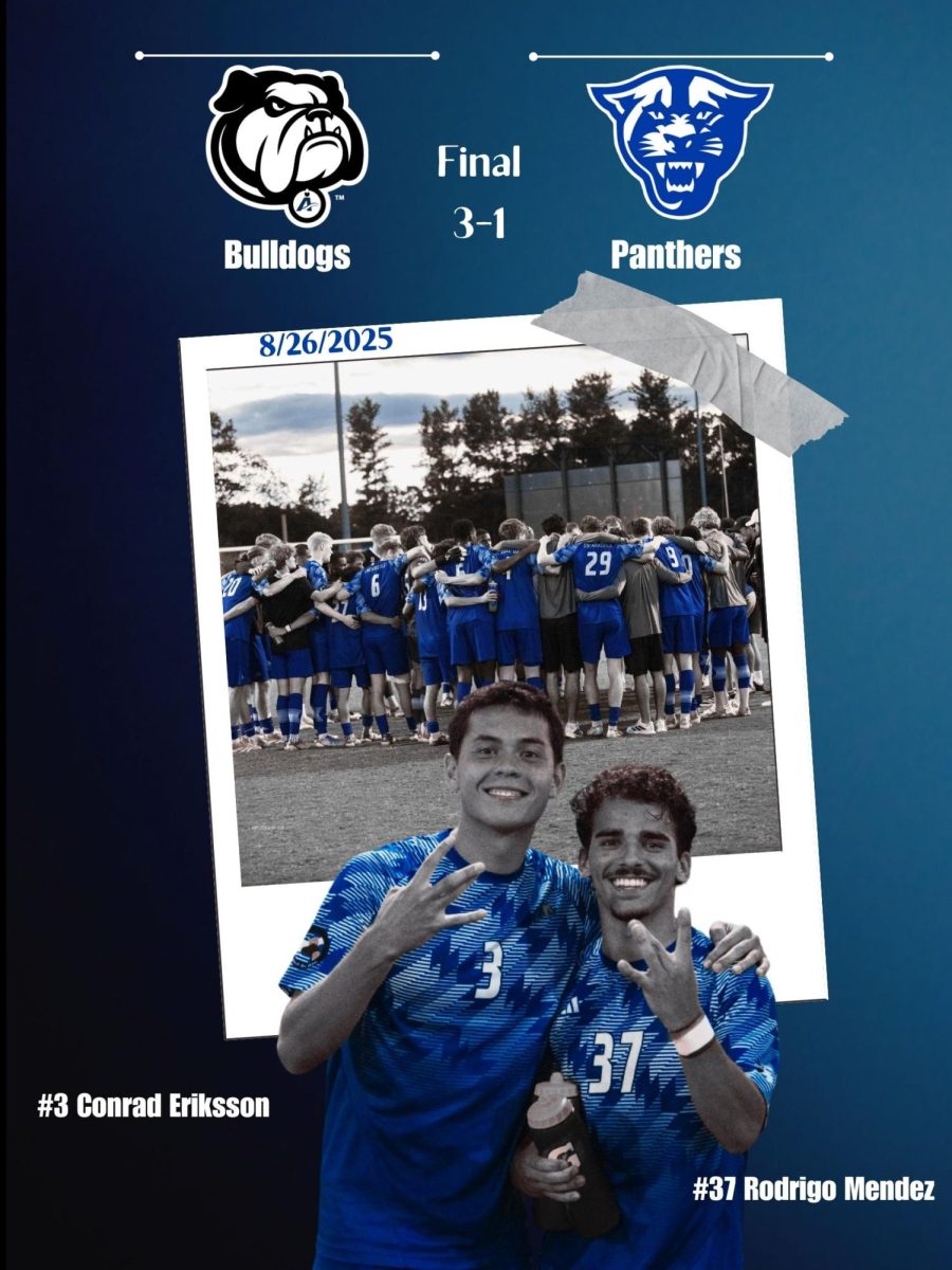 Conrad Eriksson and Rodrigo Mendez named players of the match. Players photographed by Kennedy Noe, graphic made by Sage Branch