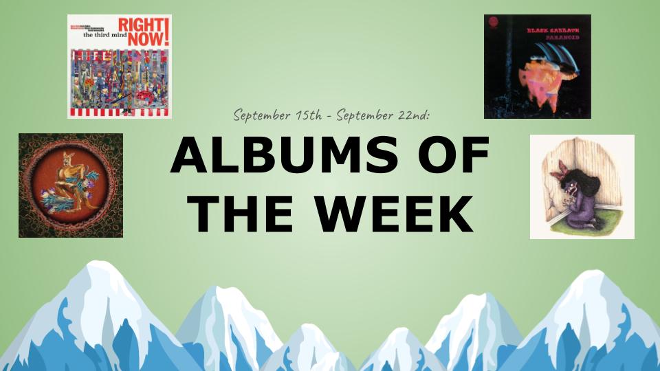 Albums of the Week: September 15-22