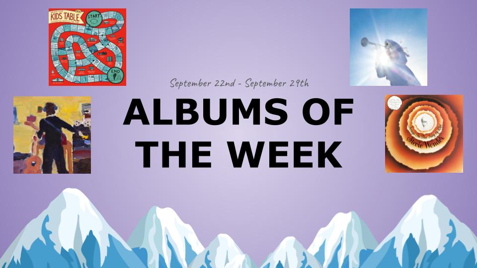 Albums of the Week: September 22-29