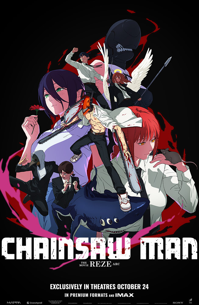 Chainsaw Man - The Movie: Reze Arc movie poster (from chainsawman.movie)
