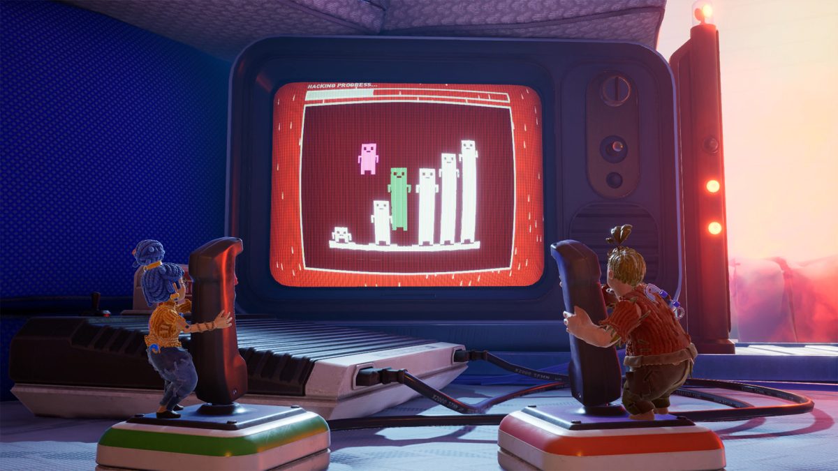 A screenshot from It Takes Two by Hazelight 
