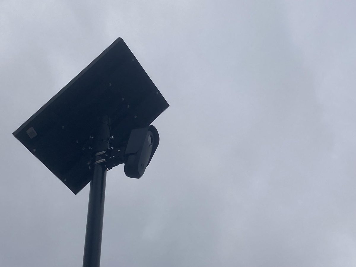 Flock camera located at Founders Drive and Weaver Blvd. 