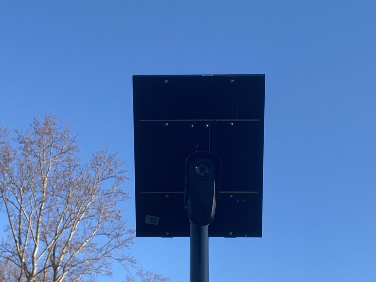 Flock Camera located on UNC Asheville’s campus. 
