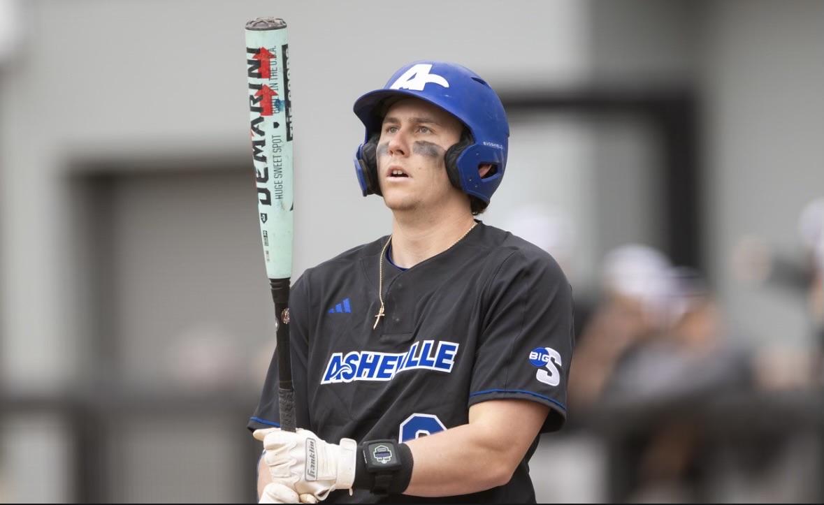 Patrick Gillen in game, taken by UNCA Athletics Feb. 21, 2026