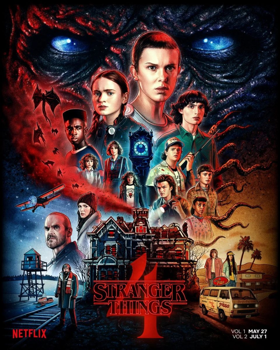 Stranger Things season four poster published by Netflix.
